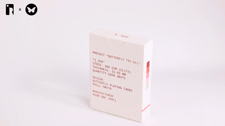 Room One X Butterfly Present Butterfly Try All Playing Cards (300G) - Image 2