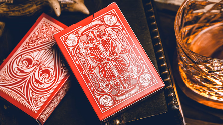 Sanctuary (Red) Playing Cards - thumbnail 3