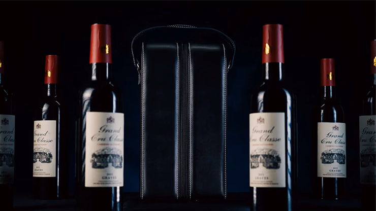 Miracle Wine Bottles Carrying Bag by TCC - magic trick