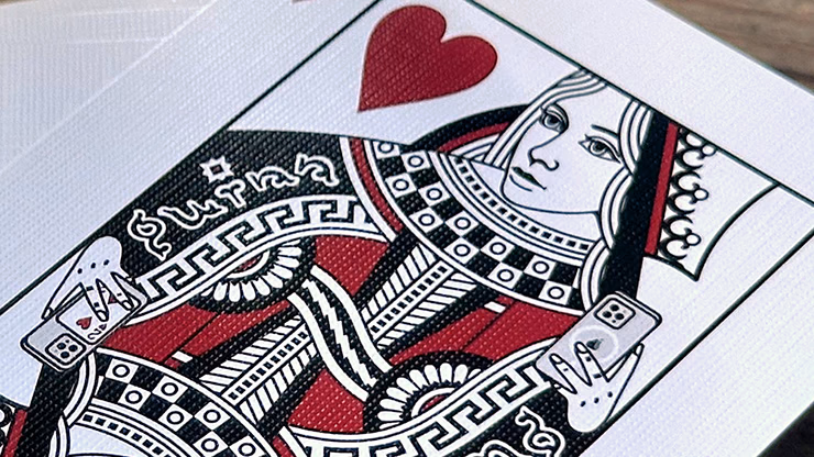 Gold Foil Monogram Playing Cards - thumbnail 6