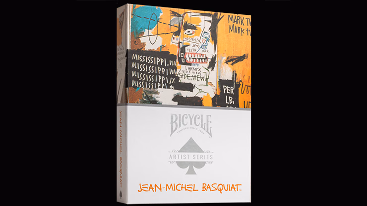 Bicycle Jean-Michel Basquiat (Box Set Red/Blue) by US Playing Cards - magic trick