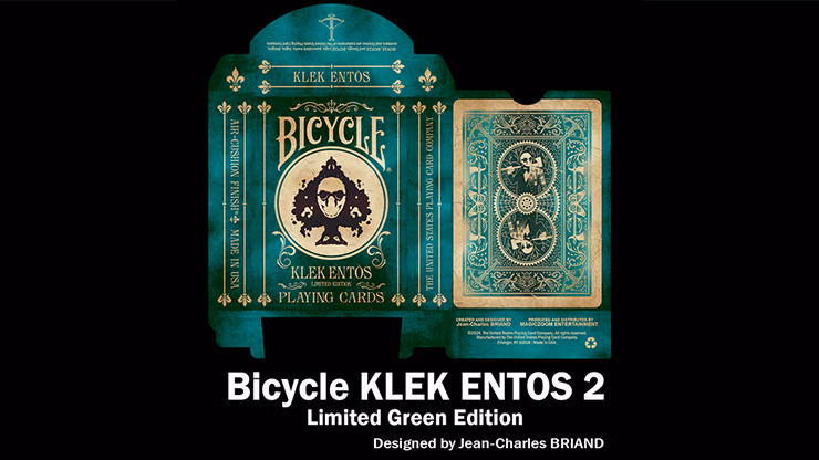 Bicycle Klek Entos Green (Marked) Playing Cards - Image 2