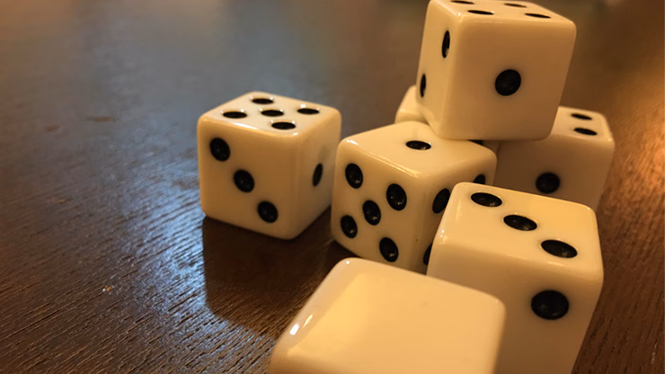 Forcing Casino Dice Set (8 ct.) by Alan Wong - Trick - Image 2
