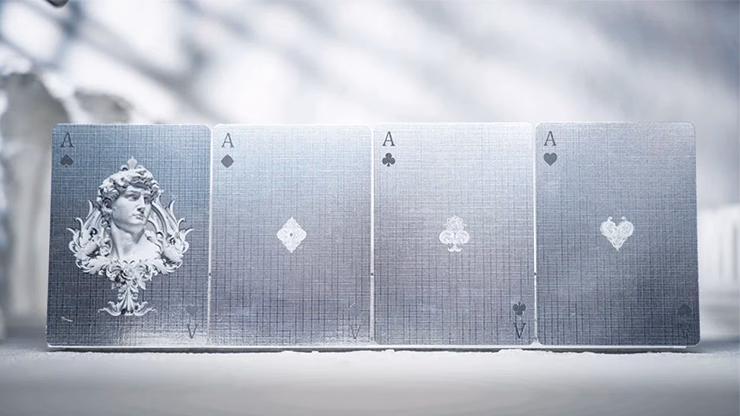 Alabaster David Luxury Playing Cards by TCC Fashion - thumbnail 4