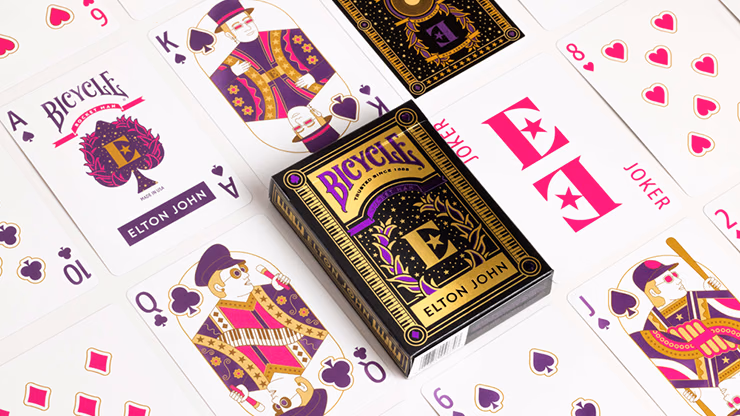 Bicycle Elton John Playing Cards by US Playing Card Co - Image 2