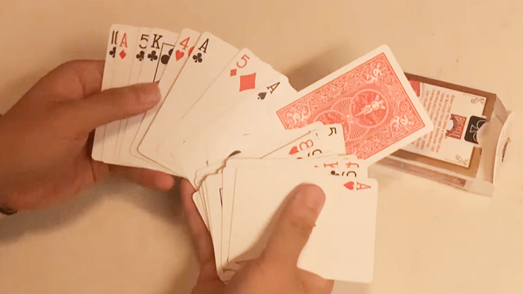 In the Visible Deck RED (Gimmicks and Online Instruction by Victory Hwan- Trick - thumbnail 3