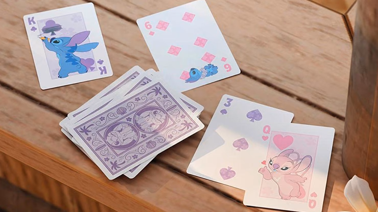 Bicycle Disney Stitch (Purple) Playing Cards by US Playing Card Co - Image 2