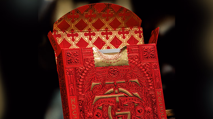 Tavern on the Green: Red Edition Playing Cards by theory11 - thumbnail 3
