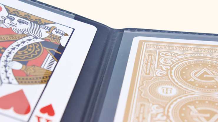 Card Holder Deluxe (2 transparent pockets + 1 hidden pocket)- Dozen - Image 2