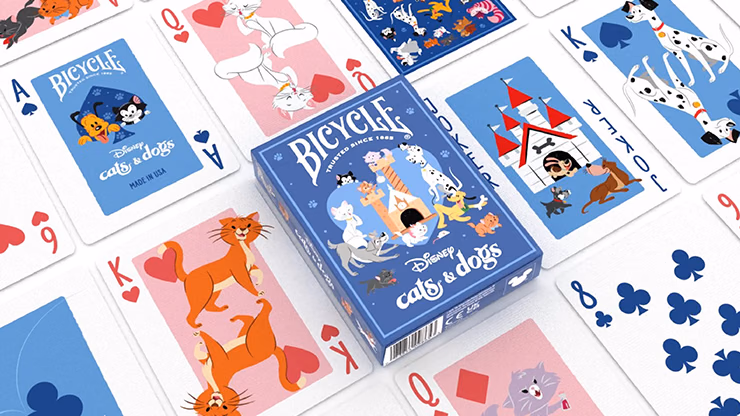 Bicycle Disney Cats and Dogs Playing Cards by US Playing Card - Image 2