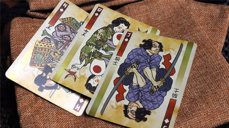 RONIN (Club Clan Edition Green) Playing Cards by Kings Wild Project - thumbnail 6