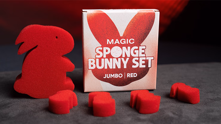 Magic Sponge Bunny Rabbit Set (Red) by Murphy's Magic - thumbnail 4