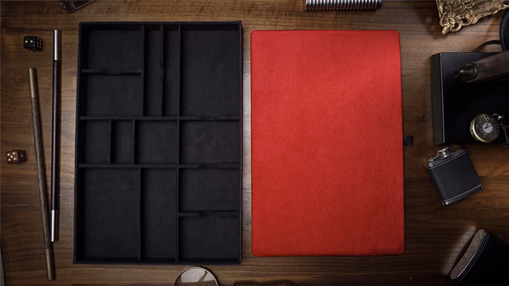 Magicians Organizer Plus Additional Pad (Red) by TCC - magic trick