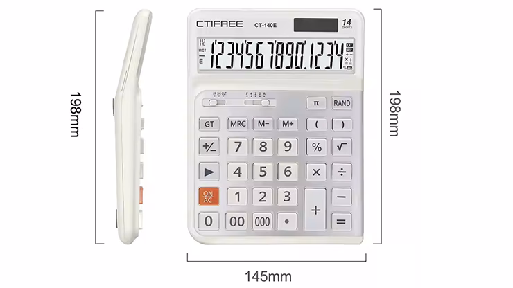 Electricks Quantum Calculator (White) - Image 2