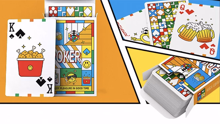 Enjoy Pleasure in Good Times Playing Cards - thumbnail 4