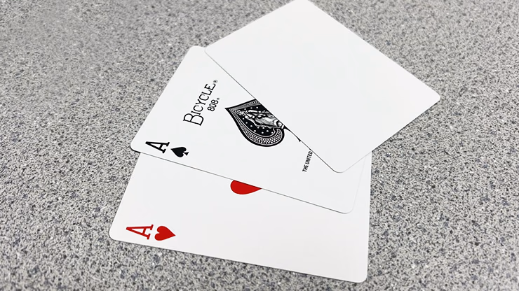 Bicycle 2 Faced Red Tuck (Mirror Deck Same on both sides) Playing Card - thumbnail 4