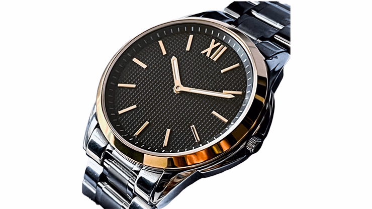 SB Watch Steel Limited Edition (Black) by András Bártházi and Electricks - magic trick