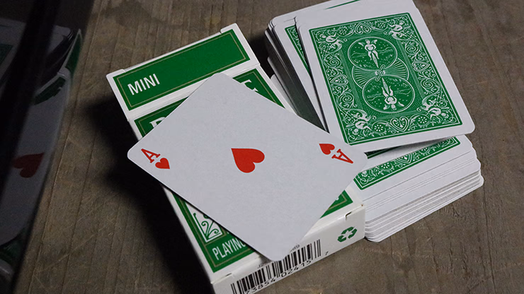 Mini Bicycle Cards (Green) - thumbnail 3