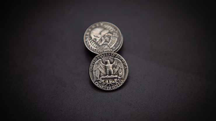 WASHINGTON SKULL HEAD COIN by Men Zi Magic - thumbnail 4