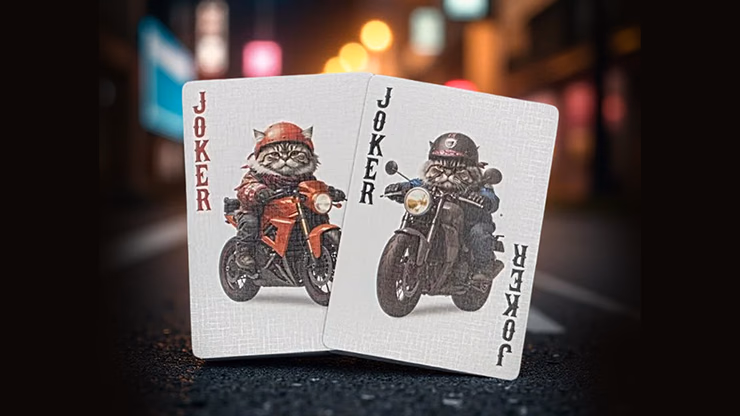Biker Cats Playing Cards by Collectable Playing Cards - thumbnail 4