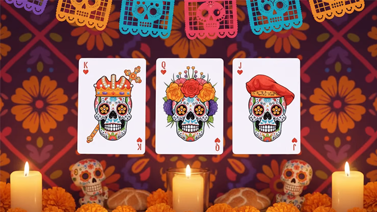 Day of the Dead Playing Cards by Puckator UK - Image 2