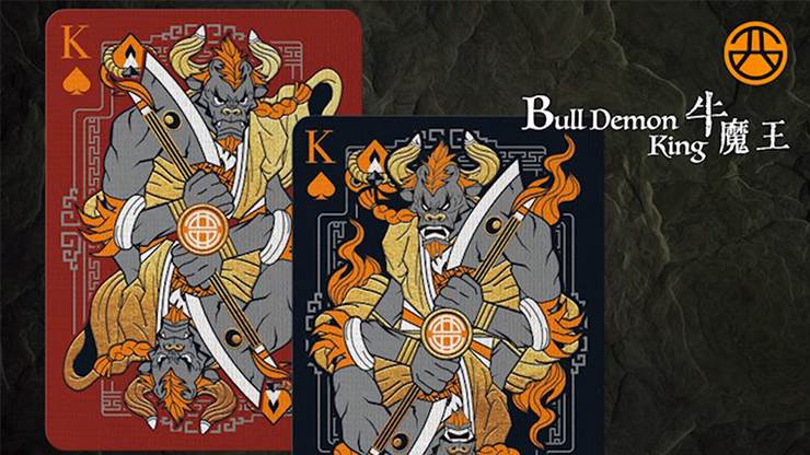 Bull Demon King Craft (Confusion Red) Playing Cards - thumbnail 3