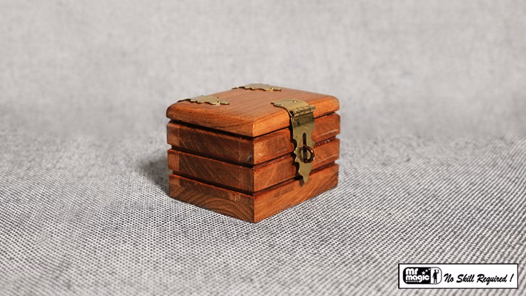 Quarter Go Box (Teak) by Mr. Magic - Image 2