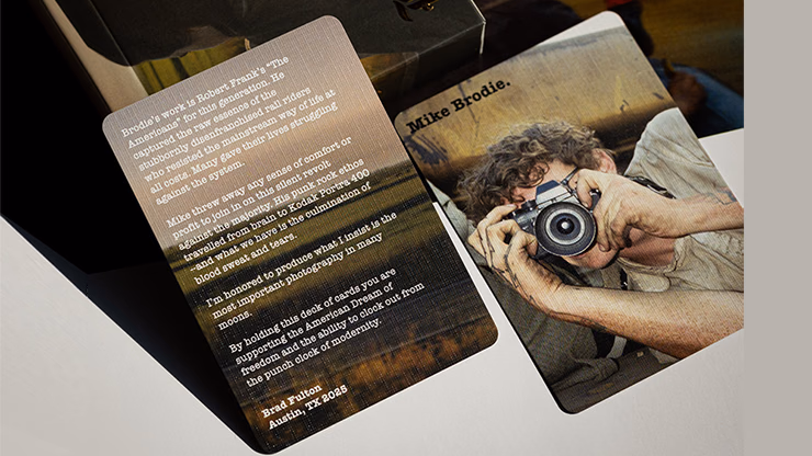 MIKE BRODIE APOJP PHOTOGRAPHIC PLAYING CARDS - thumbnail 6