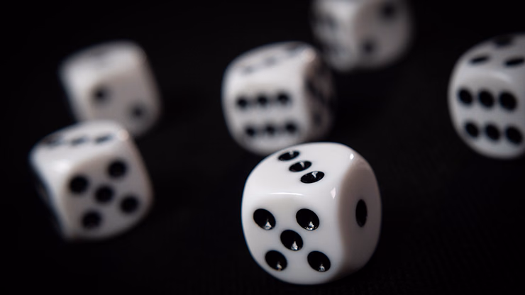 NON GIMMICKED DICE 6 PACK/WHITE by Tony Anverdi - Trick - Image 2