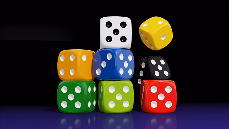Magnetic Die (Black) by Iarvel Magic - thumbnail 6