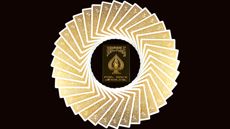 Bicycle MetalLuxe Gold Playing Cards Limited Edition by JOKARTE - thumbnail 3