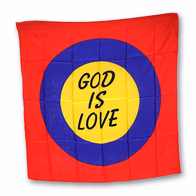 God is Love Gospel Silk (36 inch) - Trick - magic trick