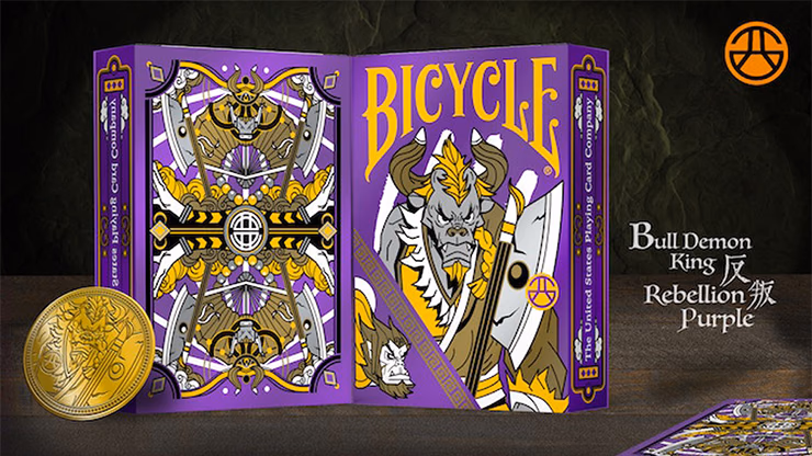 Bicycle Bull Demon King (Rebellion Purple) Playing Cards - thumbnail 6