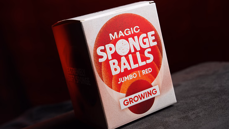 Magic Growing Sponge Ball RED by Murphy's Magic - magic trick