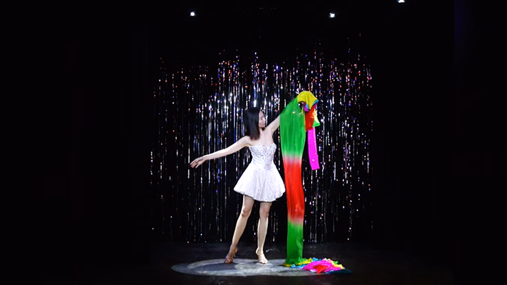 Rainbow Silk Fountain Streamer by Yan Yan Ma and Magiclism - thumbnail 3