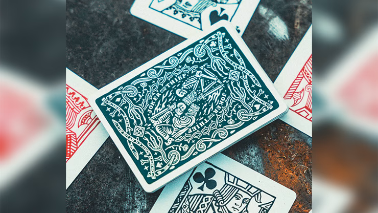 JT Crown (Green) Playing Cards by Joker and the Thief - thumbnail 4