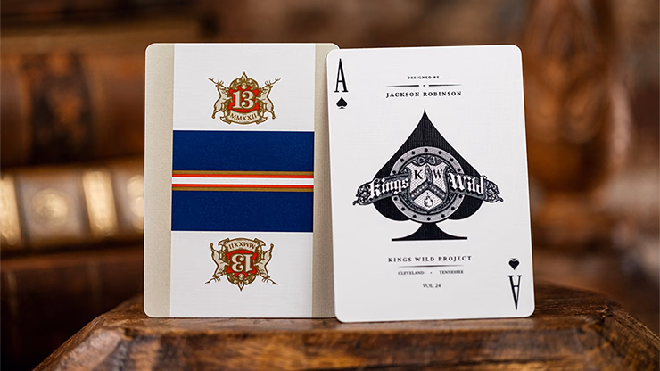 Limited No.13 Table Players Vol.24 Playing Cards by Kings Wild Project - thumbnail 3