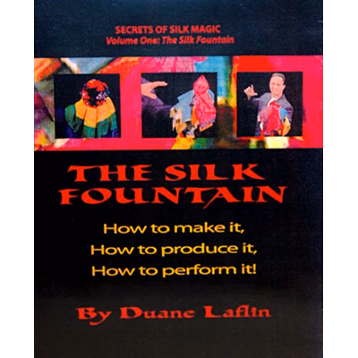 Silk Fountain, Laflin Silk series- 1 Video DOWNLOAD - magic trick