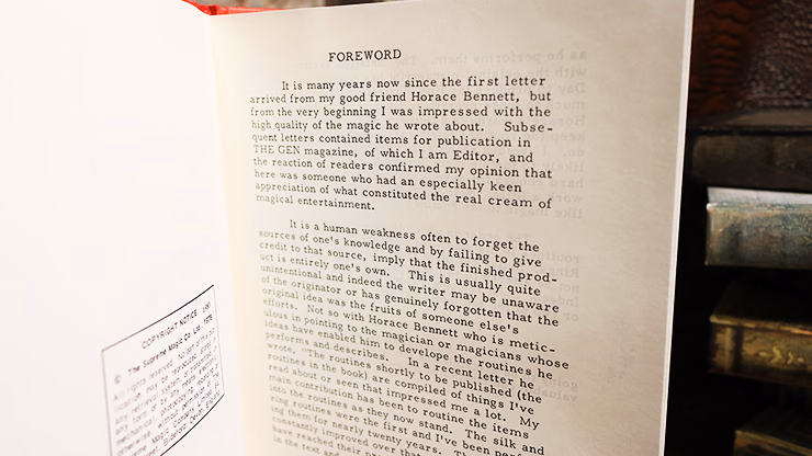Horace Bennett's Prize Winning Magic (Limited/Out of Print) edited by Hugh Miller - Book - thumbnail 4