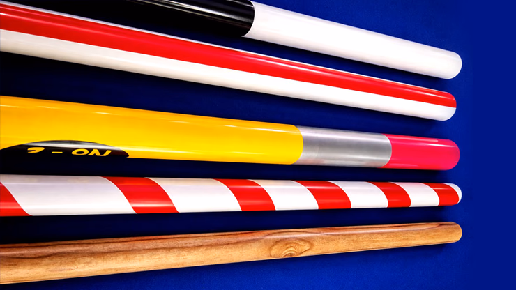8 Foot Appearing Multi-Color Pole by Big Guy's Magic - Coloring Book Kicker Finale - thumbnail 3