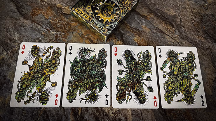 Mortalis Machina Cobalt Standard Edition Playing Cards - thumbnail 3