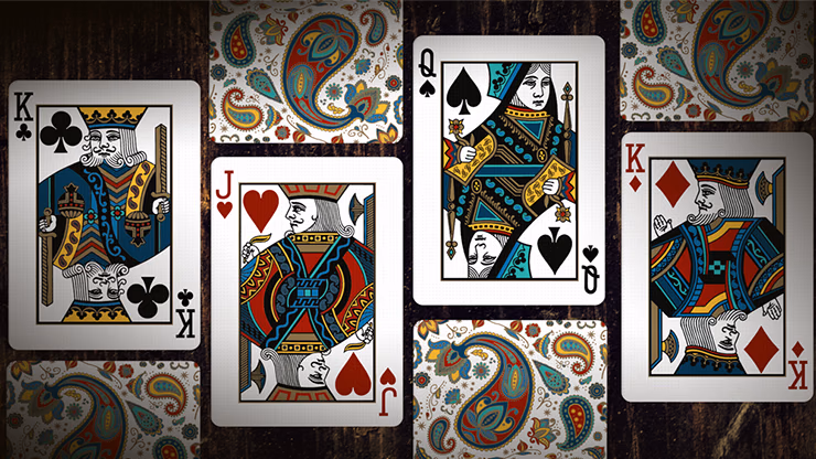 Paisley Poker Mini Playing Cards by Dutch Card House Company - thumbnail 3