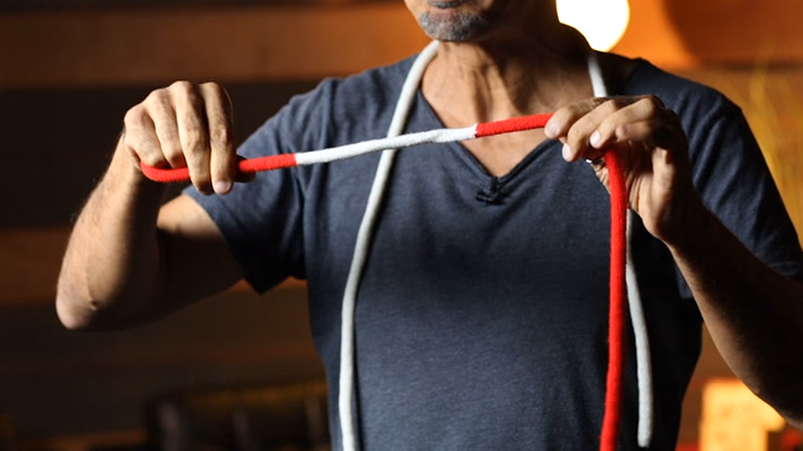 Amazing Acrobatic Knot with extra knot Blue and Yellow (Gimmicks and Online Instructions) by Daryl - Trick - thumbnail 4