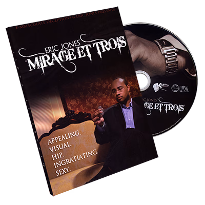 Eric Jones Set: Mirage et Trois and Extension of Me (includes Karate Coin) by Eric Jones and Kozmomagic - DVD - Image 2