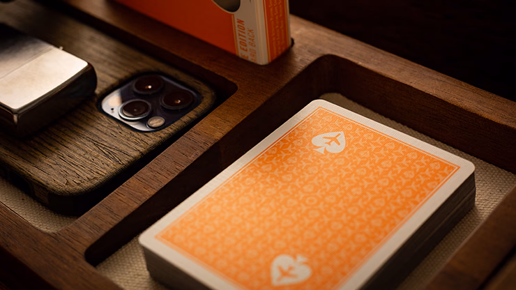 Lounge Edition in Hangar (Orange) by Jetsetter Playing Cards - thumbnail 3