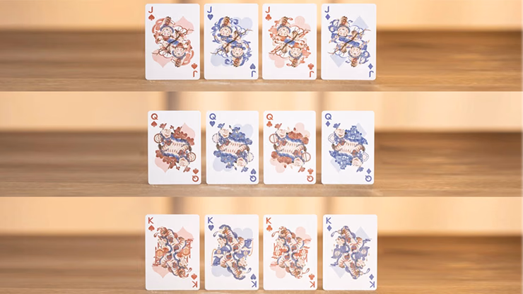 Bicycle Mascot (Tiger Sniffs the Rose) Playing Cards - thumbnail 4
