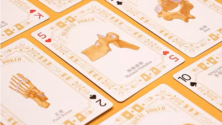 Medical Poker (White) Playing Cards - thumbnail 3