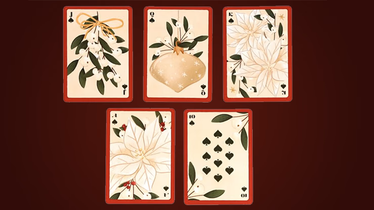 Christmas Botanicals Playing Cards by Puckator UK - thumbnail 5