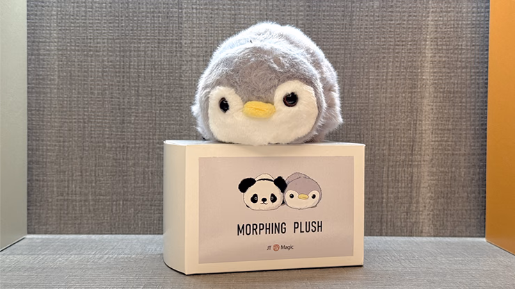 Morphing Plush (Panda to Penguin Grey) by Jackie Zhao and JT Magic - thumbnail 4