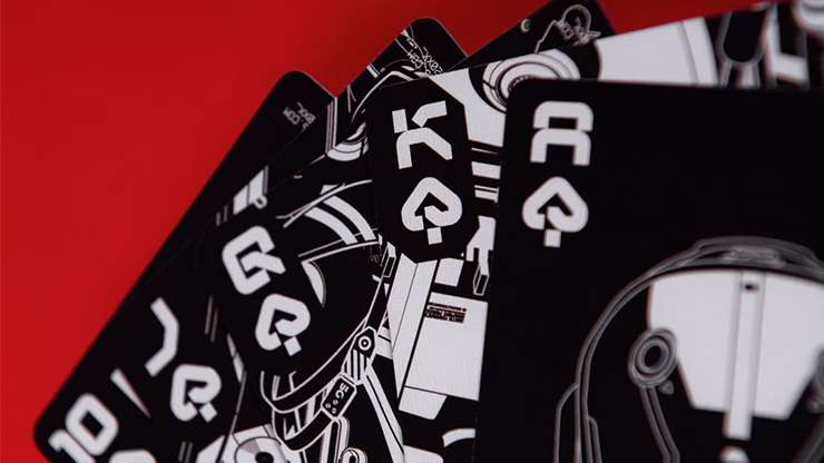 Bicycle Machine56 R-TYPE/2 Black Playing Cards by RunIt Decks - thumbnail 4